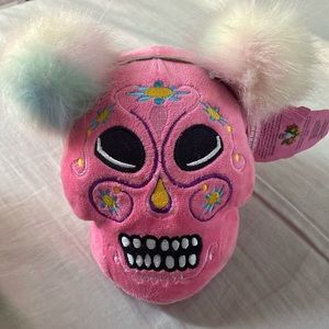 pastel pom pom headband